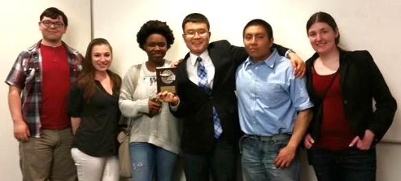 SBU-SPJ members won the 2015 Student Life Media Service Award, given to campus organizations dedicated to promoting student journalism and offering media opportunities to students on Stony Brook campus. 